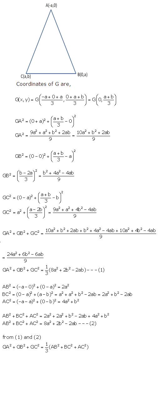 Frank ICSE Solutions for Class 10 Maths Distance and Section Formulae Ex 12.3 29