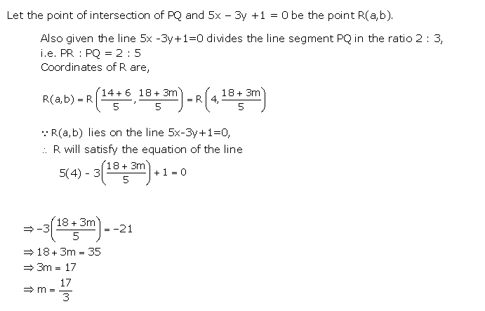 Frank ICSE Solutions for Class 10 Maths Equation of A Straight Line Ex 13.1 10