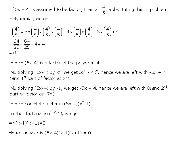 Frank ICSE Solutions for Class 10 Maths Remainder And Factor Theorems Ex 10.1 21