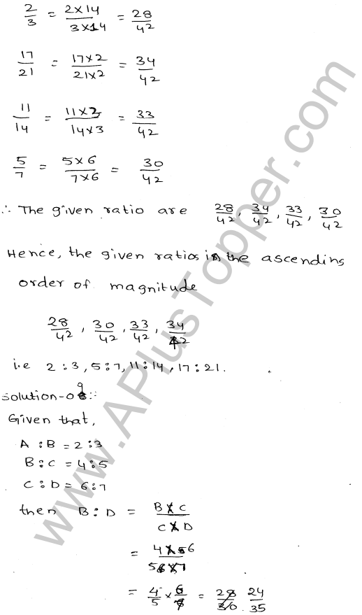 ML-Aggarwal ICSE Solutions for Class 10 Maths Ch 8 Ratios and Proportions Q1.17