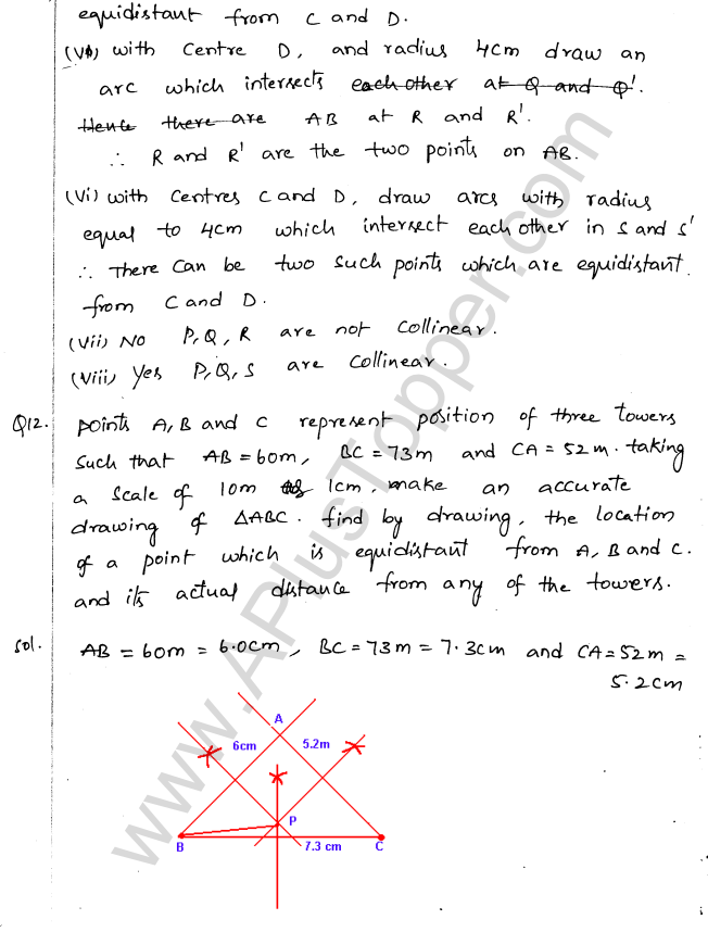 ML Aggarwal ICSE Solutions for Class 10 Maths Chapter 15 Locus Q1.15