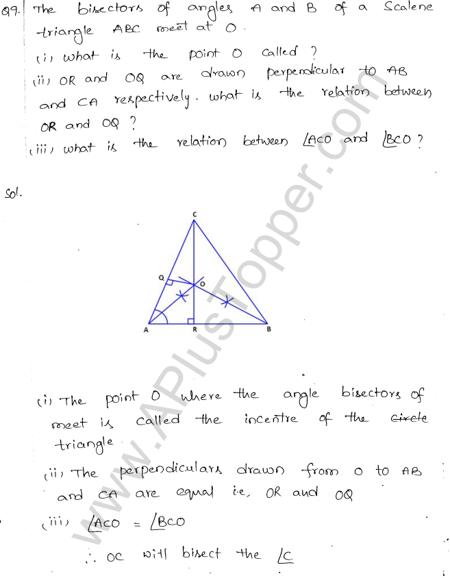ML Aggarwal ICSE Solutions for Class 10 Maths Chapter 17 Constructions Q1.9