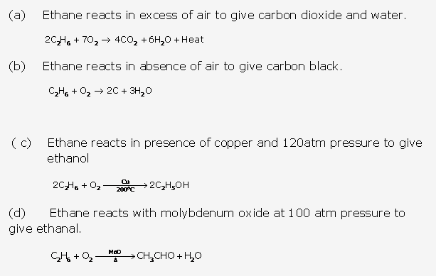 Frank ICSE Solutions for Class 10 Chemistry - Alkanes 12