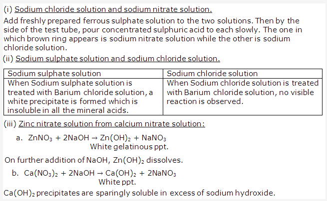 Frank ICSE Solutions for Class 10 Chemistry - Analytical Chemistry 16