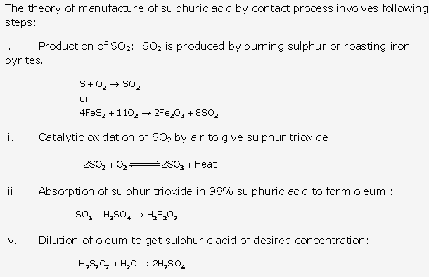 Frank ICSE Solutions for Class 10 Chemistry - Study of Sulphur Compound Sulphuric Acid 2