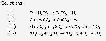Frank ICSE Solutions for Class 10 Chemistry - Study of Sulphur Compound Sulphuric Acid 32