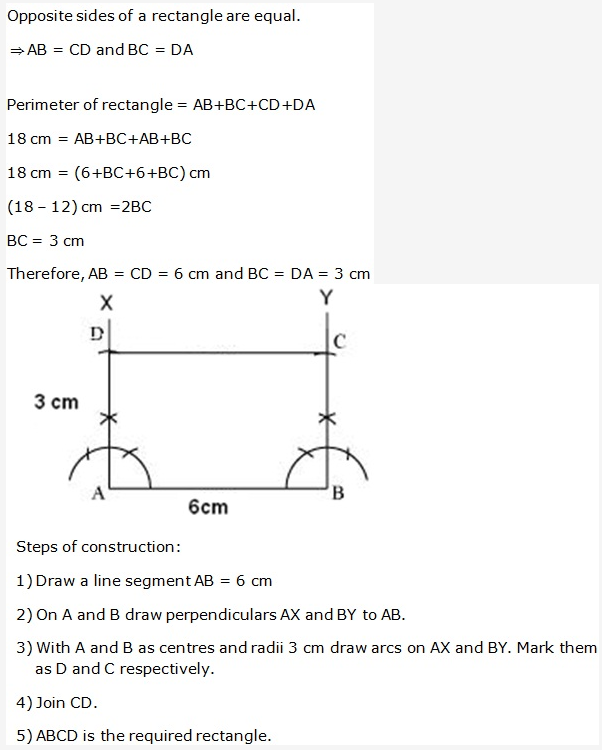 Frank ICSE Solutions for Class 9 Maths - Constructions of Quadrilaterals 22