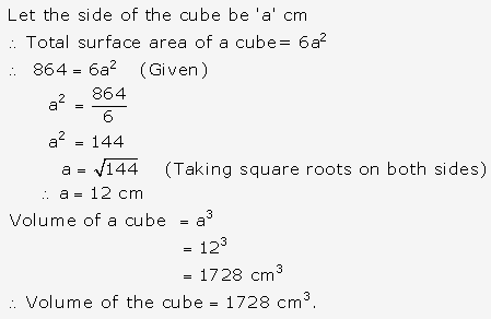 Frank ICSE Solutions for Class 9 Maths - Surface Areas and Volume of Solids 2