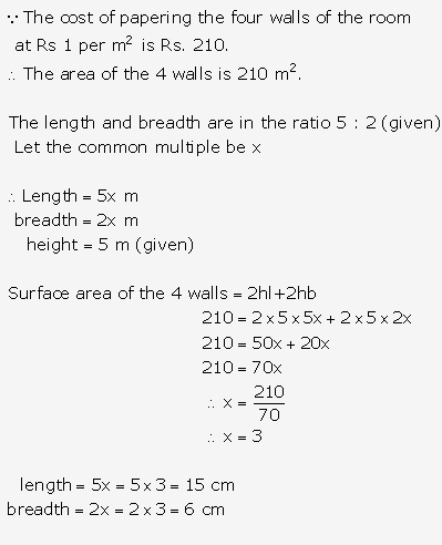 Frank ICSE Solutions for Class 9 Maths - Surface Areas and Volume of Solids 24