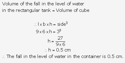 Frank ICSE Solutions for Class 9 Maths - Surface Areas and Volume of Solids 30
