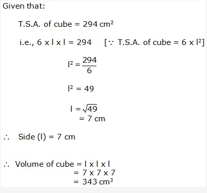 Frank ICSE Solutions for Class 9 Maths - Surface Areas and Volume of Solids 6
