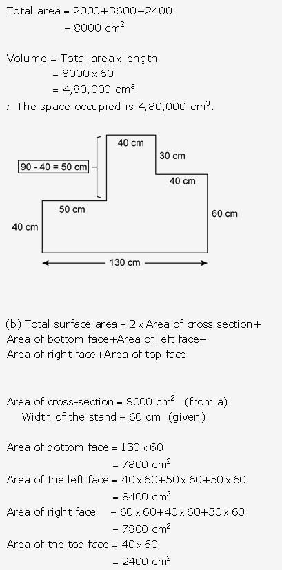 Frank ICSE Solutions for Class 9 Maths - Surface Areas and Volume of Solids 66