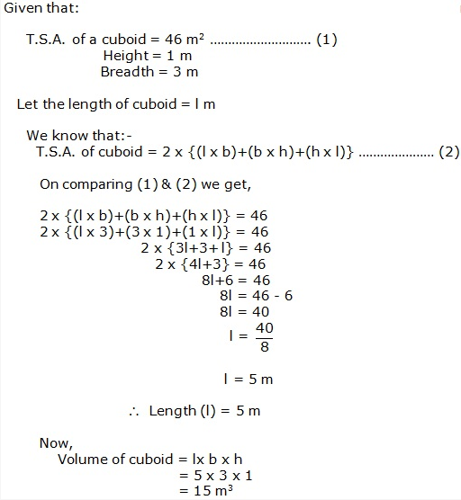 Frank ICSE Solutions for Class 9 Maths - Surface Areas and Volume of Solids 7