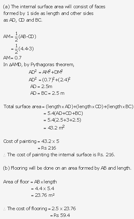 Frank ICSE Solutions for Class 9 Maths - Surface Areas and Volume of Solids 77