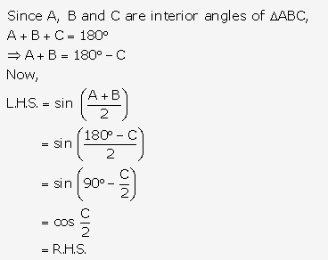 Frank ICSE Solutions for Class 9 Maths - Trigonometrical Ratios of Standard Angles 125