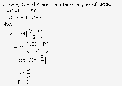 Frank ICSE Solutions for Class 9 Maths - Trigonometrical Ratios of Standard Angles 126