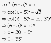 Frank ICSE Solutions for Class 9 Maths - Trigonometrical Ratios of Standard Angles 20