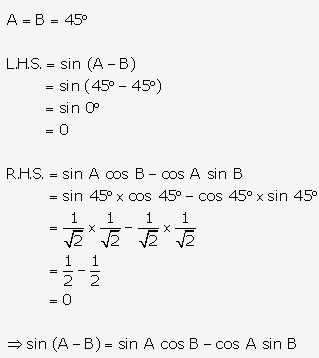 Frank ICSE Solutions for Class 9 Maths - Trigonometrical Ratios of Standard Angles 44