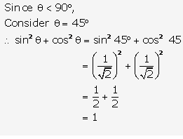 Frank ICSE Solutions for Class 9 Maths - Trigonometrical Ratios of Standard Angles 47