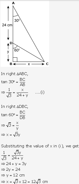 Frank ICSE Solutions for Class 9 Maths - Trigonometrical Ratios of Standard Angles 80