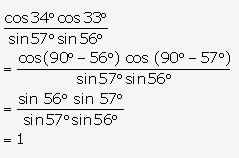 Frank ICSE Solutions for Class 9 Maths - Trigonometrical Ratios of Standard Angles 94