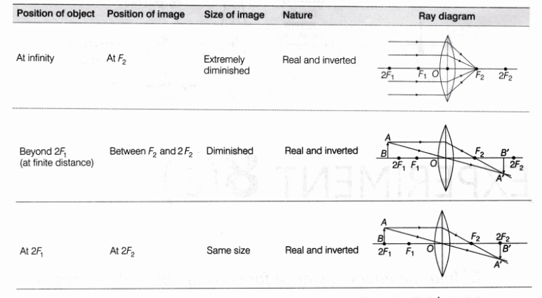 vergeven Onzorgvuldigheid heelal CBSE Class 10 Science Lab Manual - Image Formation by a Convex Lens - A  Plus Topper
