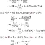 Frank ICSE Solutions for Class 9 Maths Profit, Loss and Discount Ex 2.4 1