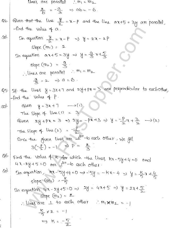 ML Aggarwal ICSE Solutions for Class 10 Maths Chapter 12 Equation of a Straight Line Q1.17