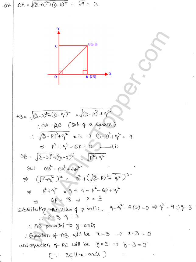 ML Aggarwal ICSE Solutions for Class 10 Maths Chapter 12 Equation of a Straight Line Q1.35