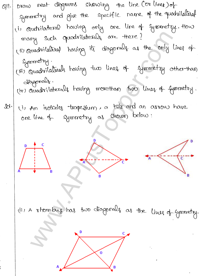 ML Aggarwal ICSE Solutions for Class 10 Maths Chapter 13 Symmetry Q1.13