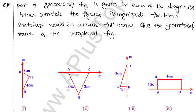 ML Aggarwal ICSE Solutions for Class 10 Maths Chapter 13 Symmetry Q1.17