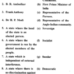 ICSE Solutions for Class 7 History and Civics - The Constitution of India 1