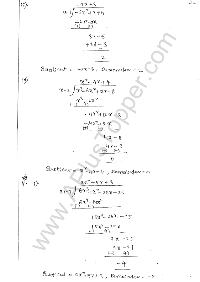 ML Aggarwal ICSE Solutions for Class 8 Maths Chapter 10 Algebraic Expressions and Identities 22