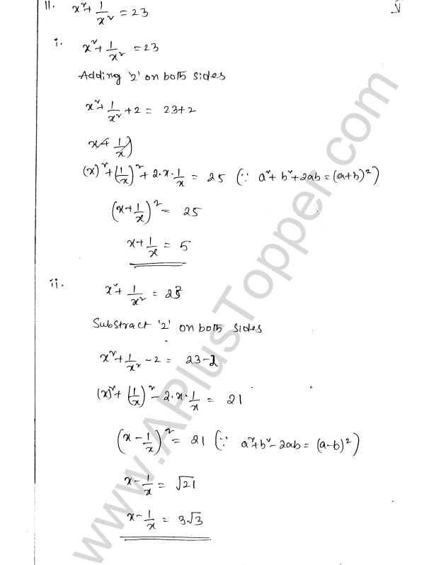 ML Aggarwal ICSE Solutions for Class 8 Maths Chapter 10 Algebraic Expressions and Identities 35