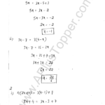 ML Aggarwal ICSE Solutions for Class 8 Maths Chapter 12 Linear Equations and Inqualities In one Variable 1