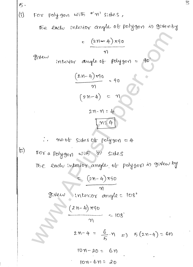 ML Aggarwal ICSE Solutions for Class 8 Maths Chapter 13 Understanding Quadrilaterals 3