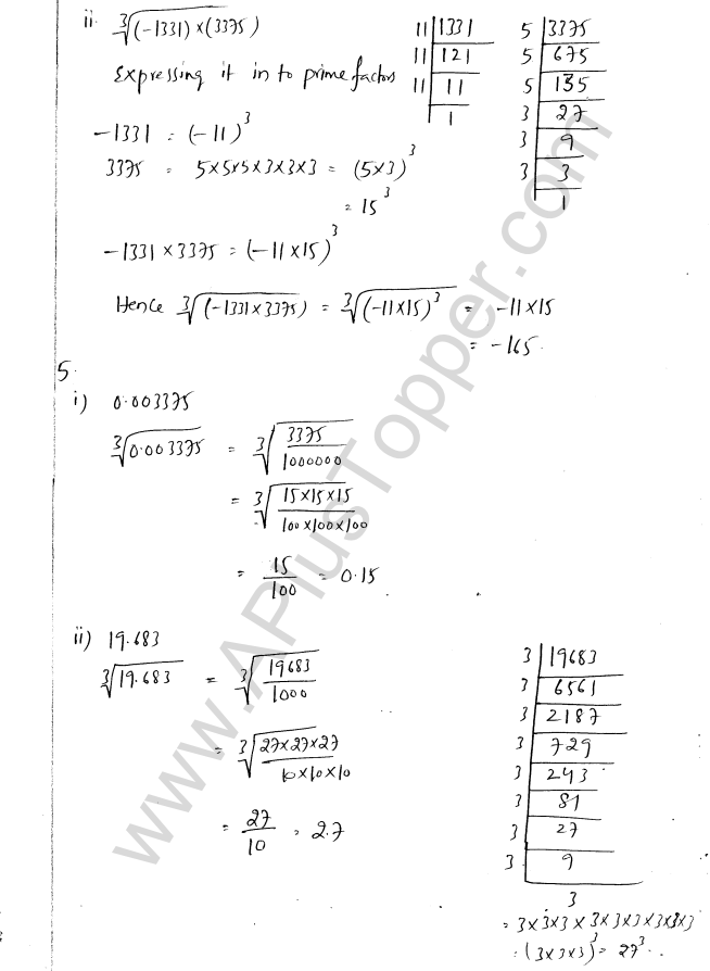 ML Aggarwal ICSE Solutions for Class 8 Maths Chapter 4 Cubes and Cube Roots 16