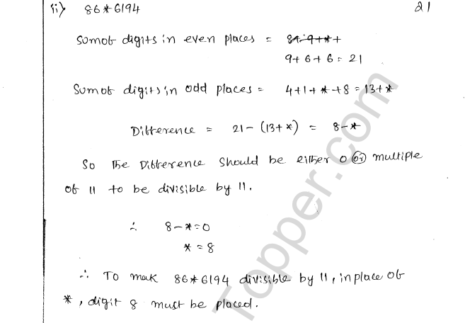 ML Aggarwal ICSE Solutions for Class 8 Maths Chapter 5 Playing with Numbers 24