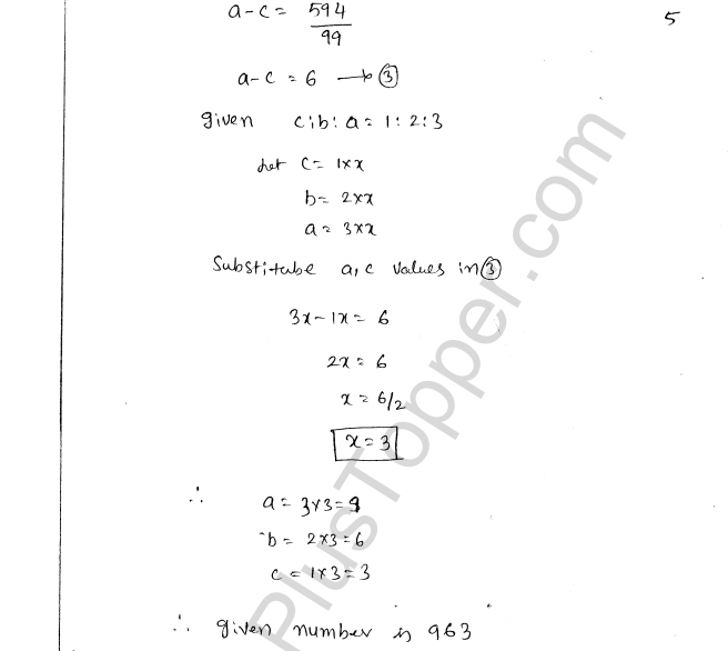 ML Aggarwal ICSE Solutions for Class 8 Maths Chapter 5 Playing with Numbers 5