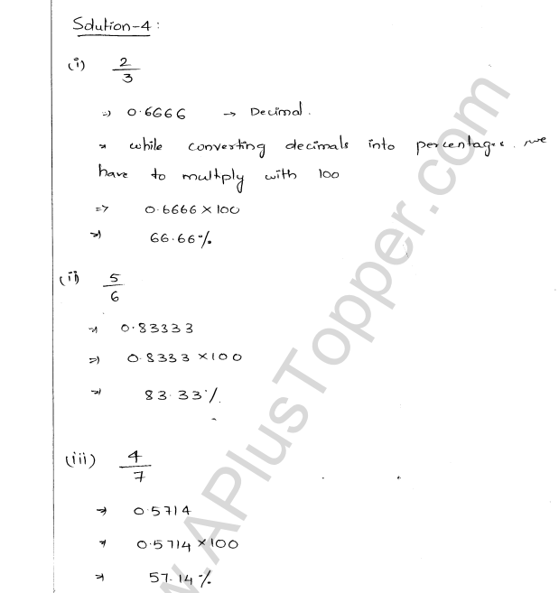 ML Aggarwal ICSE Solutions for Class 8 Maths Chapter 7 Percentage 3
