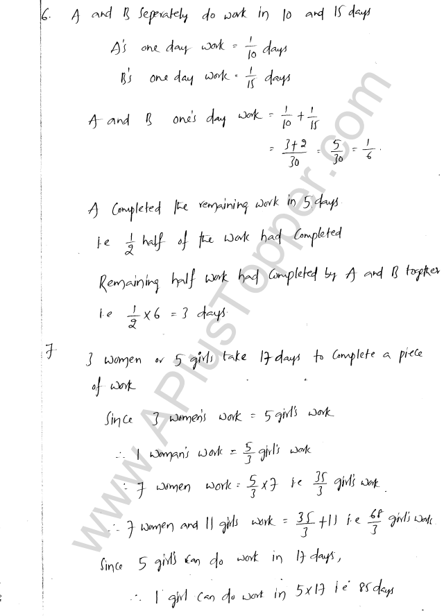ML Aggarwal ICSE Solutions for Class 8 Maths Chapter 9 Direct and Inverse Variation 18