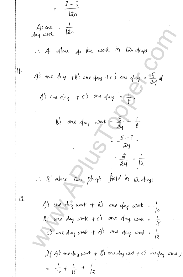 ML Aggarwal ICSE Solutions for Class 8 Maths Chapter 9 Direct and Inverse Variation 21