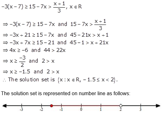 Selina Concise Mathematics Class 10 ICSE Solutions Linear Inequations (in one variable) q36