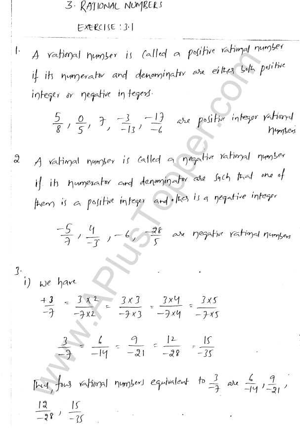 ml-aggarwal-icse-solutions-for-class-7-maths-chapter-3-rational-numbers-1