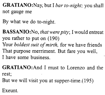 Merchant of Venice Act 2, Scene 2 Translation Meaning Annotations 17