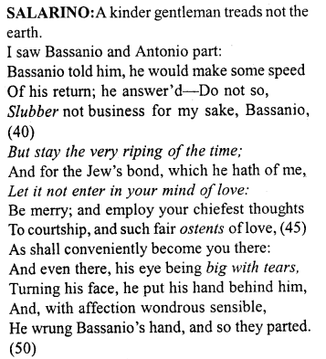 Merchant of Venice Act 2, Scene 8 Translation Meaning Annotations 4