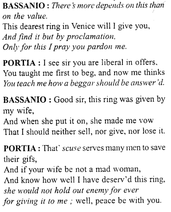 Merchant of Venice Workbook Answers Act IV, Scene I 22