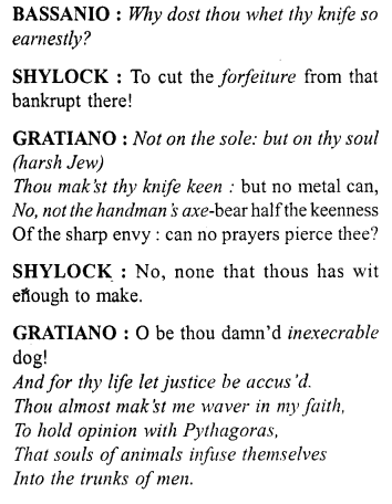 Merchant of Venice Workbook Answers Act IV, Scene I 8