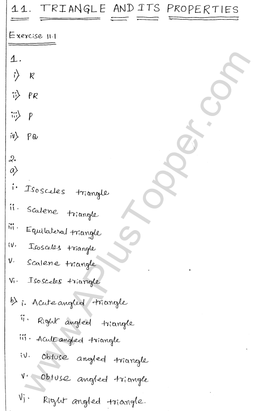 ml-aggarwal-icse-solutions-for-class-7-maths-chapter-11-triangles-and-its-properties-1