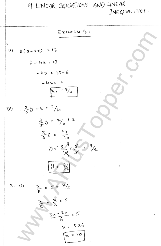 ml-aggarwal-icse-solutions-for-class-7-maths-chapter-9-linear-equations-and-inequalities-1